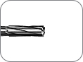 Бор твердосплавный для обработки коронок и мостов, цилиндрический, хвостовик прямой (HP), L раб. части 4,2 мм, Ø=0,9 мм