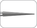 Финир твердосплавный, конус с безопасным кончиком, 30 лезвий (ультрафинишный), хвостовик турбинный (FG), L раб. части 9,0 мм, Ø=1,4