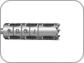 Трепан для извлечения имплантата, нержавеющая сталь, Ø внешн.=4,0 мм, Ø внутр.=3,4 мм, L=18 мм