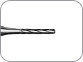 Фреза пазовая твердосплавная, цилиндрическая, хвостовик прямой короткий толстый (HPST), L раб. части 8,0 мм, Ø=1,2 мм, угол фаски 45°