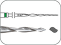 Файл эндодонтический никель-титановый для машинного препарирования корневых каналов, сечение - "двойная S", конусность .06, L=31 мм, Ø=0,35 мм