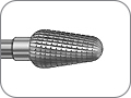 Фреза для твёрдого и эластичного акрила и драгоценных металлов, хвостовик прямой (HP), L раб. части 11,0 мм, Ø=6,0 мм