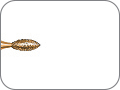 Бор алмазный пламевидный (почковидный) для окклюзионного / лингвального иссечения, "грубый специальный", хвостовик турбинный (FG), L раб. части 5,0 мм, Ø=2,3 мм