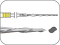 Файл эндодонтический реципрокный никель-титановый для механической обработки корневых каналов, сечение - "двойная S", постоянная конусность .06, L=31 мм, Ø=0,50 мм