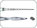 Файл эндодонтический никель-титановый для механического препарирования корневых каналов, сечение - "двойная S", конусность .04, L=25 мм, Ø=0,35 мм