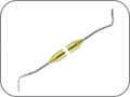 Штопфер обратноконусный малый, Ø: 1,0 мм / 1,6 мм, цвет ручки "золотой"