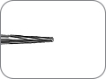 Бор твердосплавный конусный, хвостовик прямой (HP), L раб. части 3,4 мм, Ø=0,8 мм