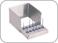 Стартовый набор эндодонтических римеров ЭндоЭксплорер (EndoExplorer) для подготовки полости эндодонтического доступа, 8 инструментов в комплекте с автоклавируемой подставкой из нержавеющей стали