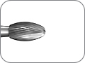 Финир оливовидный, 30 лезвий (ультрафинишный), хвостовик угловой (RA), L раб. части 3,5 мм, Ø=1,8 мм