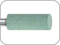 Камень алмазный с керамической связкой (DCB) для обработки всех видов керамики (вкл. ZrO2) и твёрдых металлических сплавов, цилиндрический, хвостовик прямой (HP), L раб. части 13,0 мм, Ø=4,8 мм