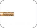 Бор алмазный для препарирования полости, конусный со скругленной кромкой, "грубый специальный", хвостовик турбинный (FG), L раб. части 4,0 мм, Ø=1,8 мм, угол 3°