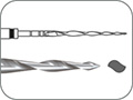 Файл эндодонтический никель-титановый для машинного препарирования корневых каналов, сечение - "двойная S", конусность .06, L=25 мм, Ø=0,40 мм