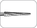 Фреза для обработки мягкого акрила, пиковидная со скруглённым кончиком, хвостовик прямой (HP), L раб. части 13,0 мм, Ø=2,3 мм