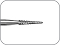 Фреза твердосплавная для обработки мягкого акрила, пиковидная, хвостовик прямой (HP), L раб. части 8,0 мм, Ø=1,6 мм