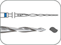 Файл эндодонтический никель-титановый для машинного препарирования корневых каналов, сечение - "двойная S", конусность .06, L=31 мм, Ø=0,30 мм