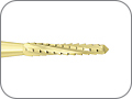 Фреза Линдеманна твердосплавная, хвостовик угловой длинный (RAL), L раб. части 9,0 мм, Ø=1,6 мм
