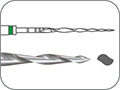Файл эндодонтический никель-титановый для машинного препарирования корневых каналов, сечение - "двойная S", конусность .06, L=25 мм, Ø=0,35 мм