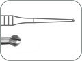 Бор твердосплавный для препарирования полости эндодонтического доступа и перешейков, хвостовик угловой длинный (RAL), L общ.=34 мм, Ø=0,6 мм