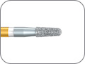 Бор для разрезания цельнокерамических коронок и мостов алмазный, хвостовик турбинный (FG), L раб. части 4,0 мм, Ø=1,6 мм, угол 3°