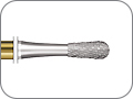 Фреза для керамических и композитных реставраций, твердосплавная грушевидная, хвостовик прямой (HP), L раб. части 5,0 мм, Ø=2,3 мм