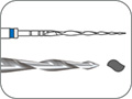 Файл эндодонтический никель-титановый для машинного препарирования корневых каналов, сечение - "двойная S", конусность .06, L=25 мм, Ø=0,30 мм