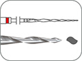 Файл эндодонтический никель-титановый для машинного препарирования корневых каналов, сечение - "двойная S", конусность .06, L=31 мм, Ø=0,25 мм