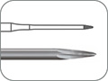 Ример твердосплавный для препарирования эндодонтического доступа, хвостовик угловой (RA), L раб. части 2,5 мм, L общ. рабочая 23,0 мм, Ø=1,1 мм, кончик Ø=0,32 мм