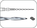 Файл эндодонтический никель-титановый для механического препарирования корневых каналов, сечение - "двойная S", конусность .04, L=31 мм, Ø=0,45 мм