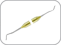 Штопфер обратноконусный, Ø 2,4 мм – гладилка большая ширина 2,4 мм, цвет ручки "золотой"