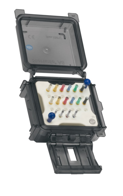 Контейнер пластиковый для стерилизации и внутренний модуль для эндодонтических инструментов и ручных файлов (без инструментов)