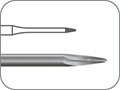 Ример твердосплавный для препарирования эндодонтического доступа, хвостовик угловой (RA), L раб. части 2,5 мм, L общ. рабочая 16,0 мм, Ø=1,1 мм, кончик Ø=0,32 мм