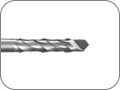Фреза для эффективного препарирования кости и твердой ткани зуба твердосплавная цилиндрическая, хвостовик турбинный экстрадлинный (FGXL), L раб. части 6,0 мм, Ø=1,2 мм