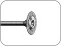 Щётка круглая для предварительного полирования сплавов драгоценных металлов и акрила, мягкая (козья щетина), хвостовик прямой (HP), Ø=12 мм, применять с полировочной пастой