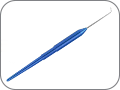 Зонд терапевтический малый, угловой односторонний, цвет ручки "индиго синий"